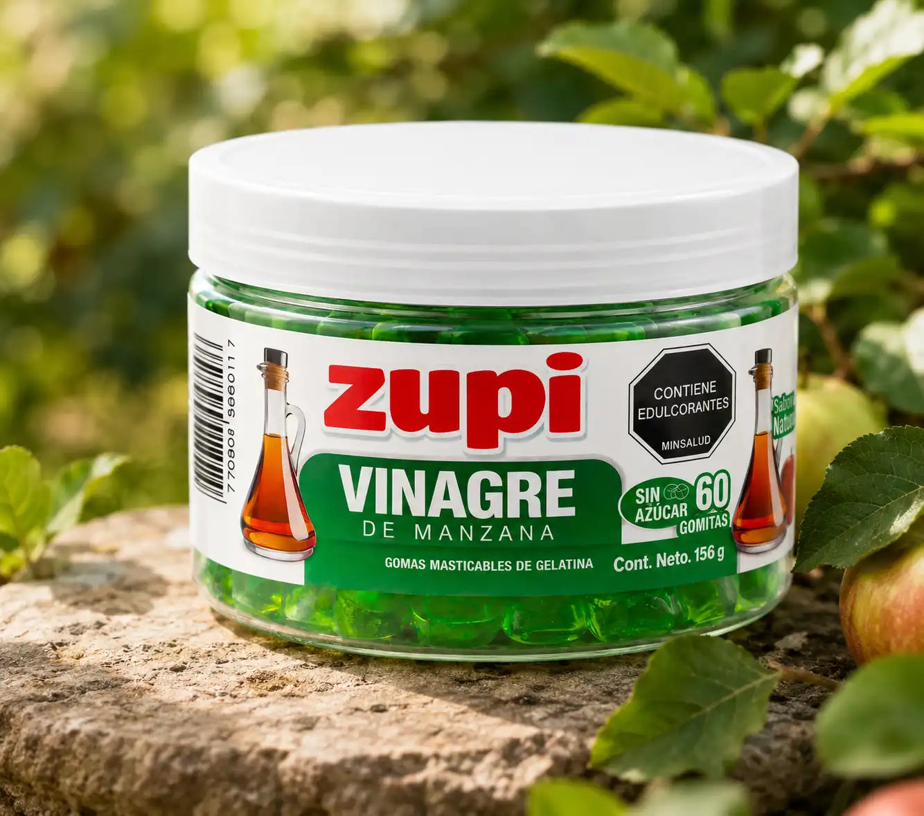 Gomas de Vinagre de Manzana Zupi